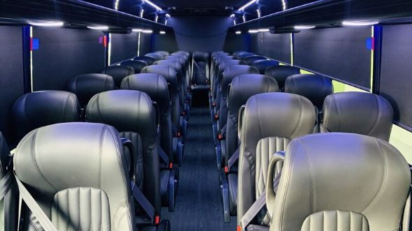 30 passenger minibus inside