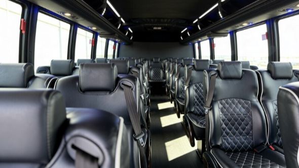 30 passenger minibus interior
