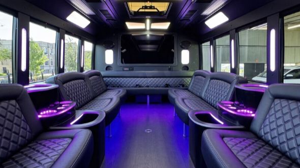 40 passenger party bus rental