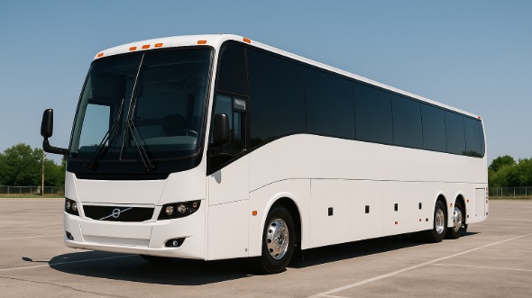 Exterior of Charter Bus Company Allentown's 48 Passenger Charter Bus in Allentown