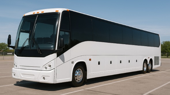 Exterior of Charter Bus Company New York's 50 Passenger Party Bus in New York