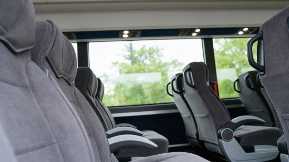 54 passenger charter bus rental